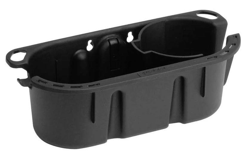 RAILBLAZA 02-4040-11 STOWPOD (BLACK), Holds Pliers/ Keys/ Lures/ Phones/ VHF/ Binoculars/ Drink Bottles/ Sunblock/ Mugs; Rail Mount/ Console Mount/ Gunwale Mount; Black; UV Stabilized Fiberglass Reinforced Plastic