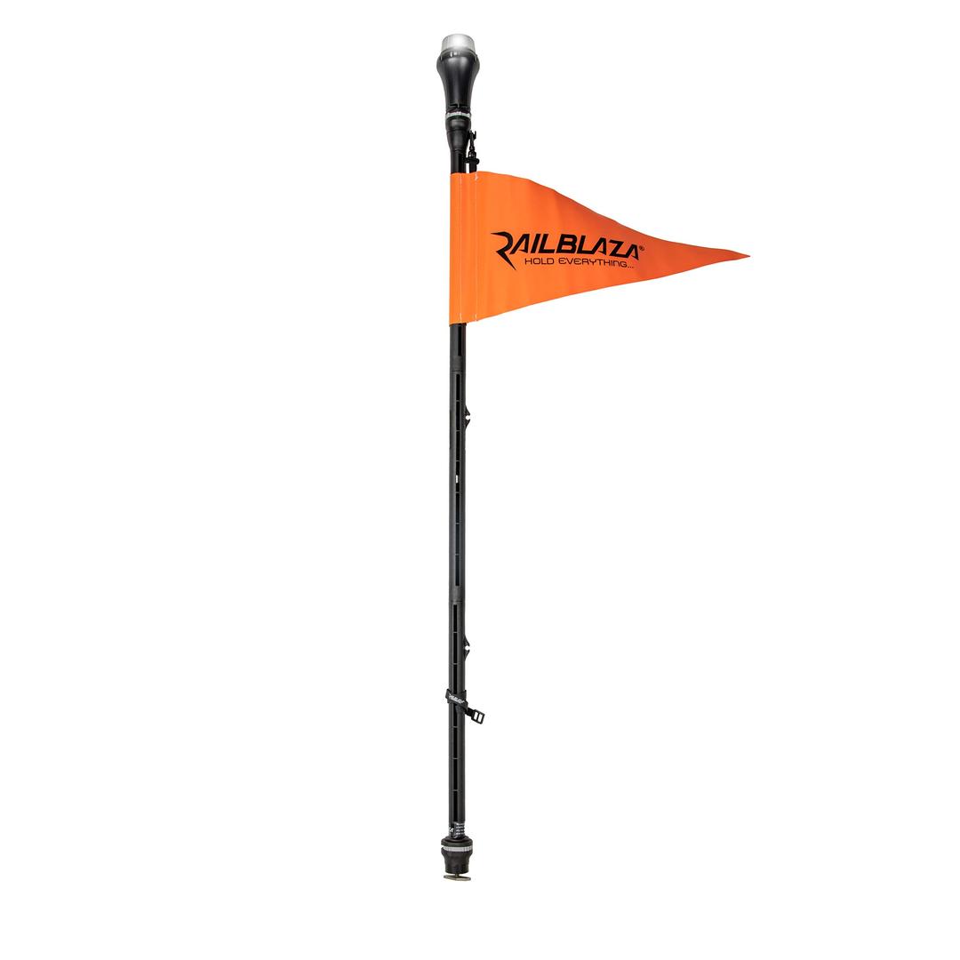 RAILBLAZA 08-0073-11 Visibility Light Kit with Flag, Compatible with MiniPort Track Mount for Kayaks, Canoes or Recreational Paddler - The Twister Group Tools product