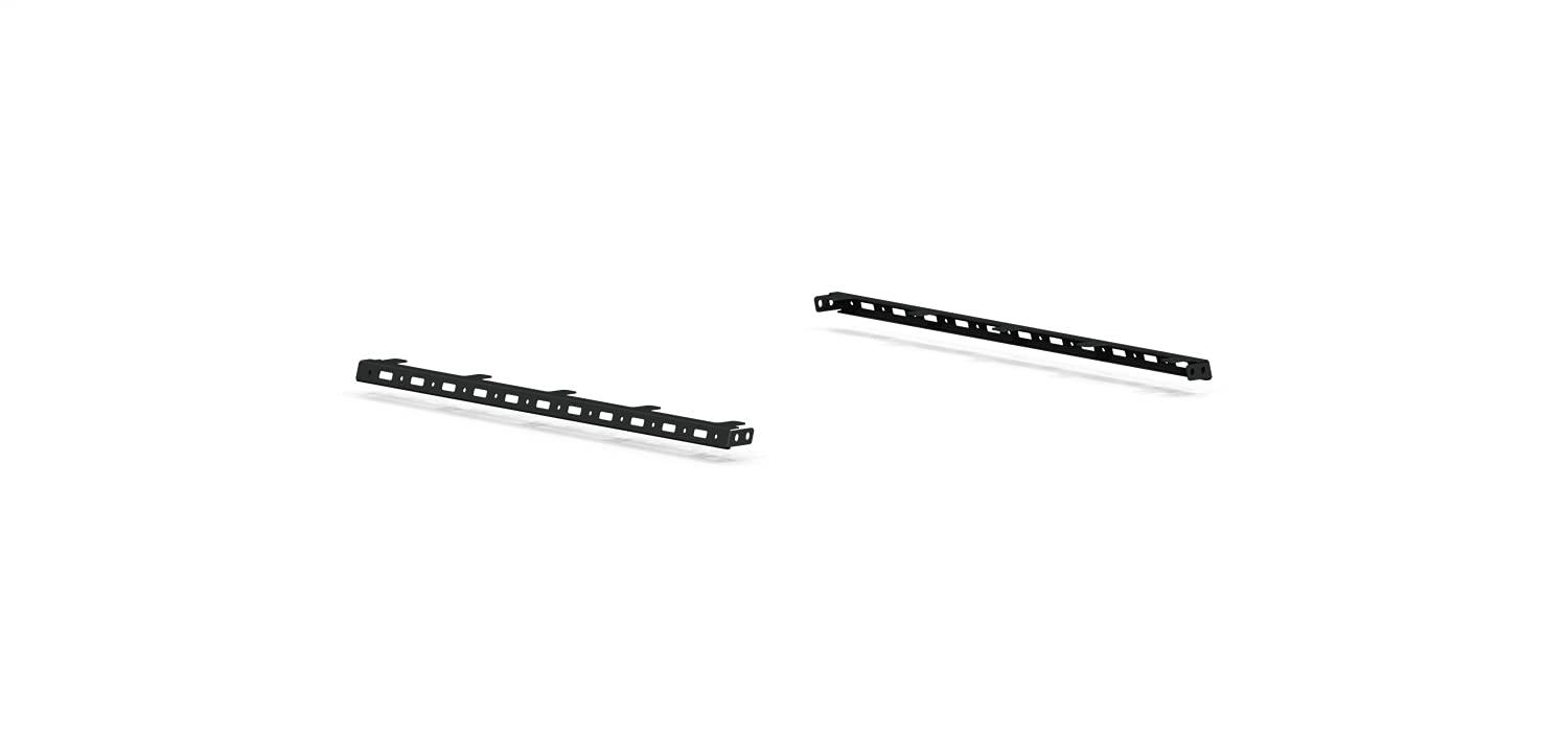 ROAD ARMOR 500BRS-TLMK-415 TRECK Dual Upper 5ft Bed Accessory Rail & 5-Light Mounts - Tex Blk (Pair) - High quality product image showing ROAD ARMOR 500BRS-TLMK-415 TRECK Dual Upper 5ft Bed Accessory Rail & 5-Light Mounts - Tex Blk (Pair) details and features