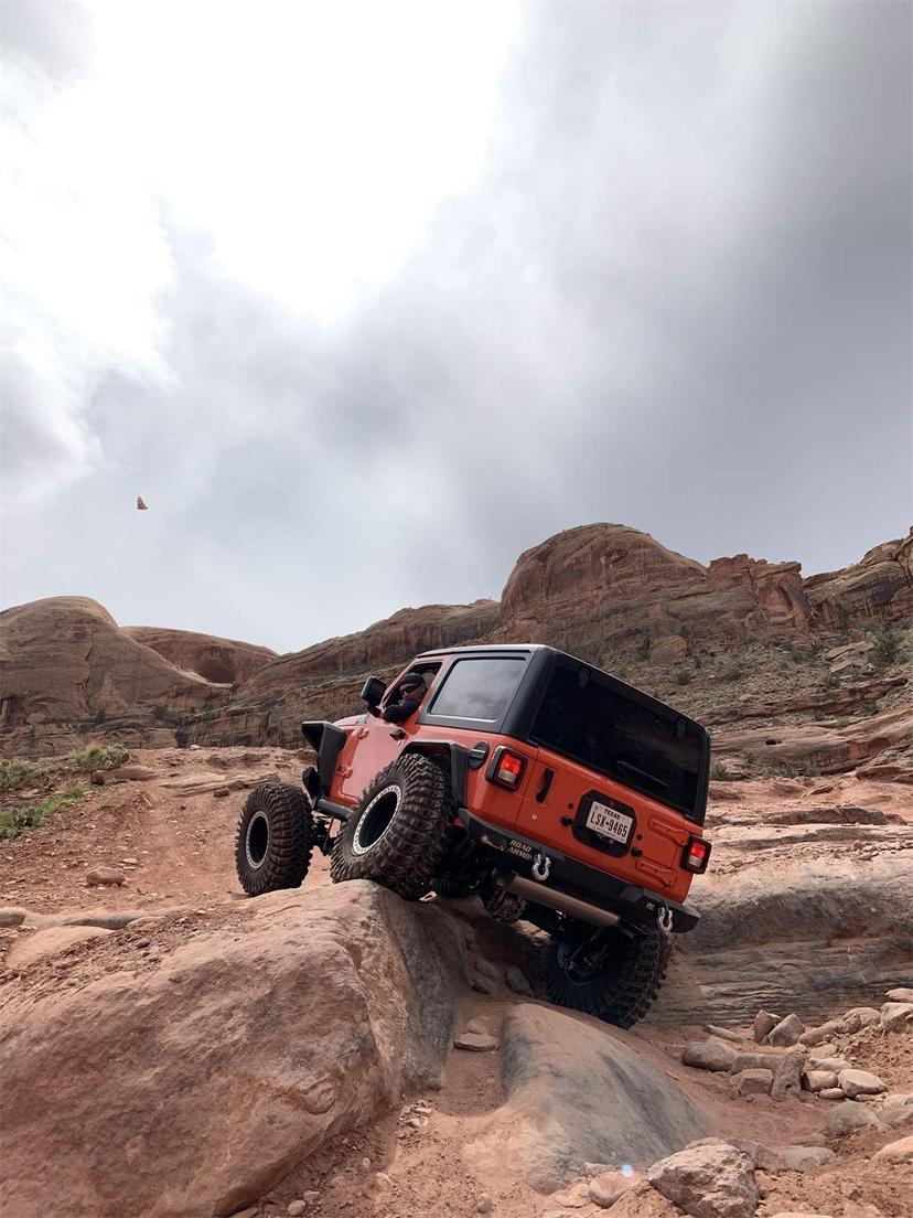 ROAD ARMOR 5182R0B Rear Bumper Fits Jeep Wrangler