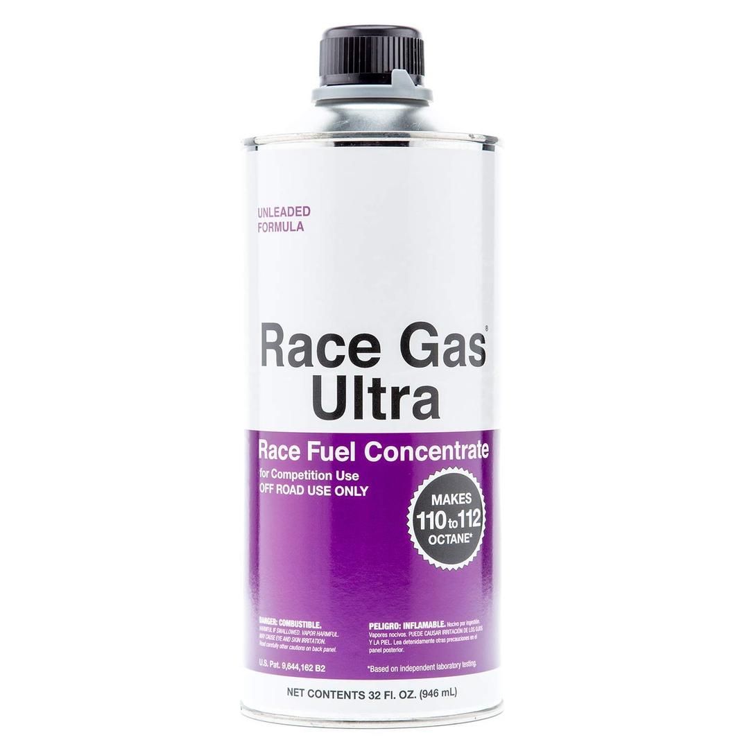 RACE GAS 200032 Fuel Additive; Octane Booster; For Gasoline; 32 Ounce Bottle; Single - The Twister Group Tools product