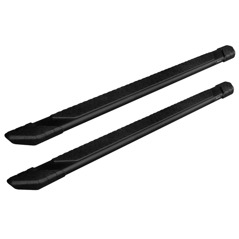 RAPTOR 1902-0051BT Running Boards Steps 5in Treadsteps Black Aluminum for Classic Body 09-24 Dodge Ram 1500 Quad Cab