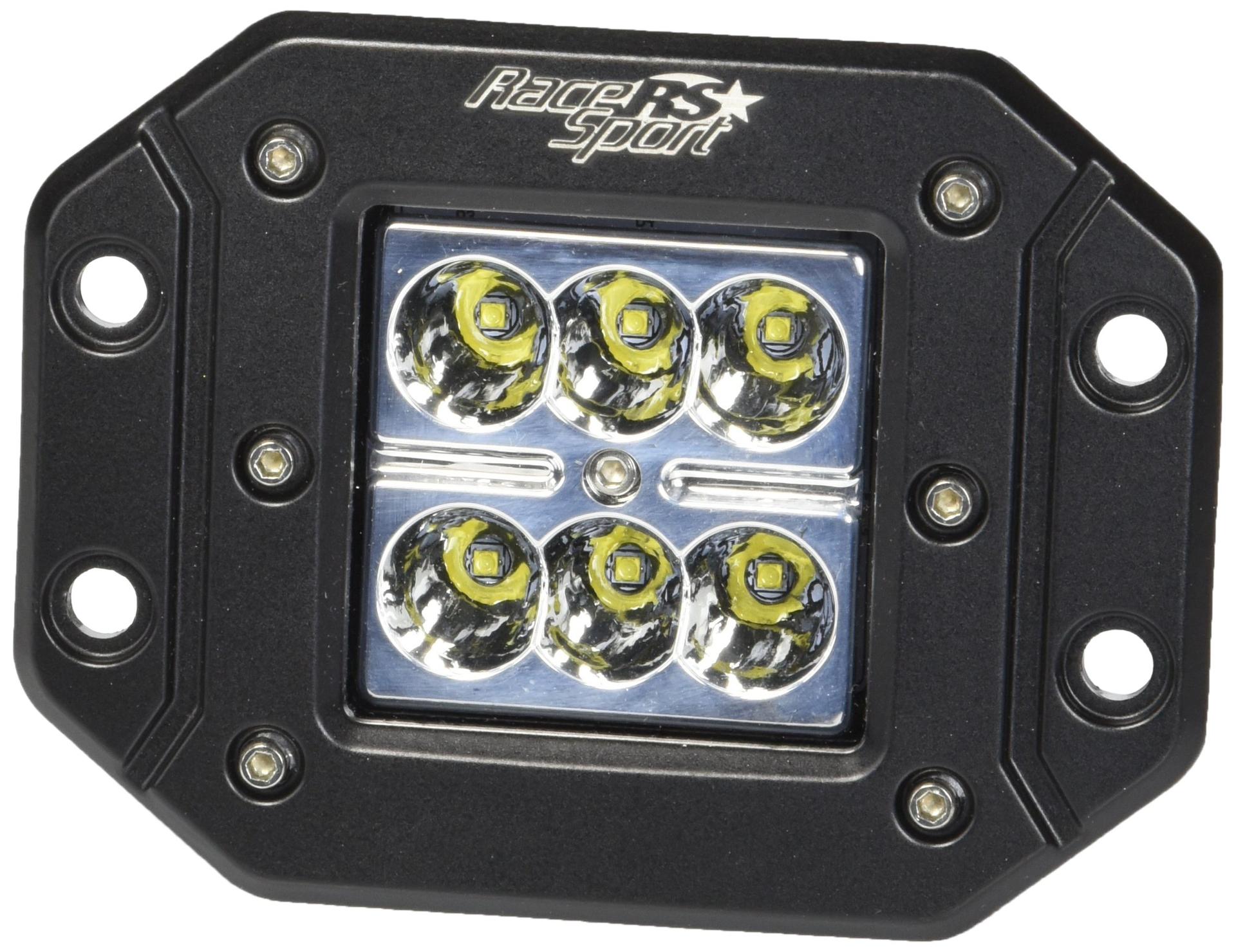 RACE SPORT RS-18W6LED-FM LED Spot Light - High quality product image showing RACE SPORT RS-18W6LED-FM LED Spot Light details and features