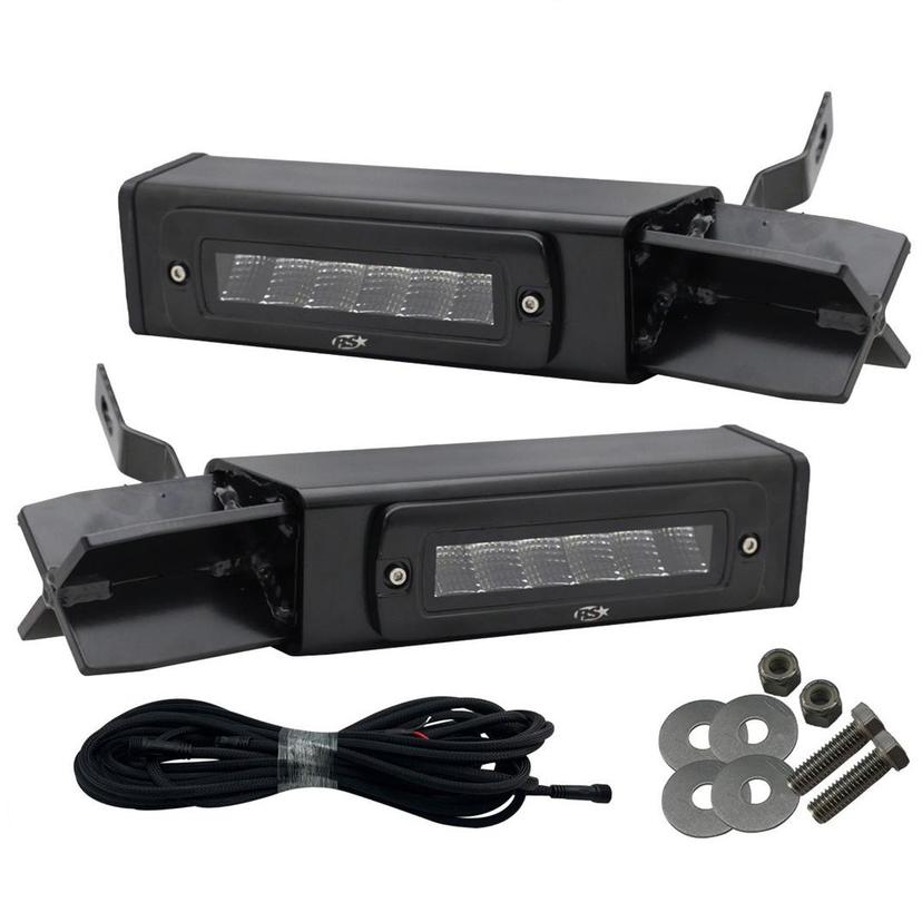 RACE SPORT FHDHB1116 Premier Hitch Bar LED Flood Lighting Bolt-On Kit Fits 2011-2016 Ford F250-F550