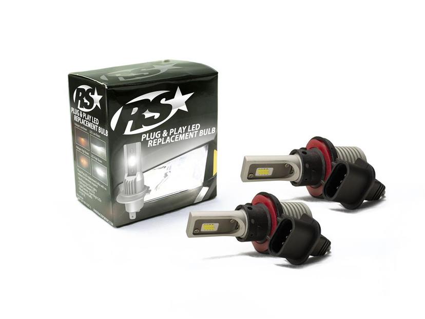 RACE SPORT PNPH13 RSH13 PNP Series Plug N Play Super LUX LED Replacement Bulbs - 1,900 LUX Max output