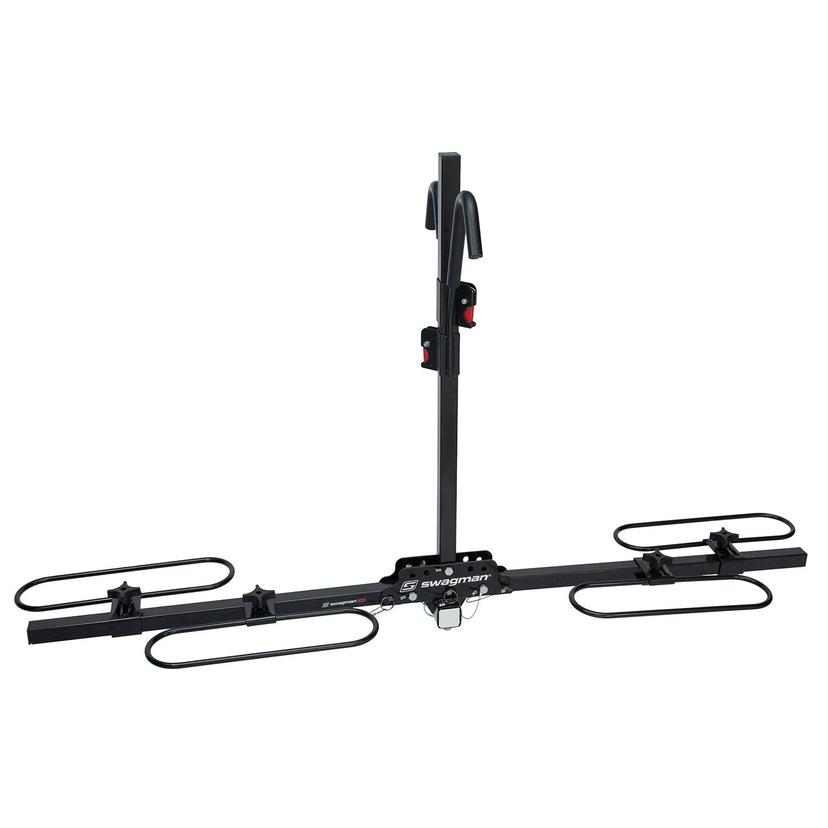SWAGMAN 64650 XC2 Hitch Mount Bike Rack, Black, 2-Inch Receiver
