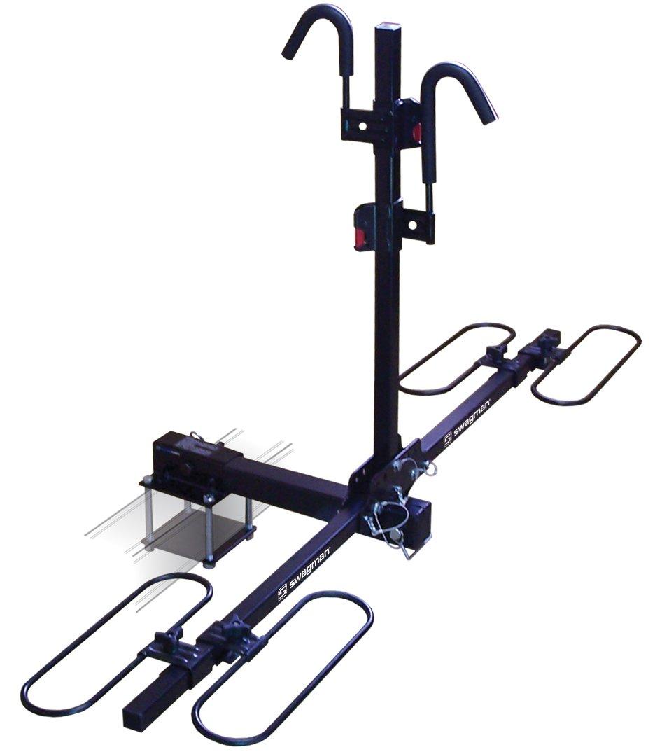 SWAGMAN 64663 TRAVELER XC2 RV Approved Hitch Mount Bike Rack, Black - Product image