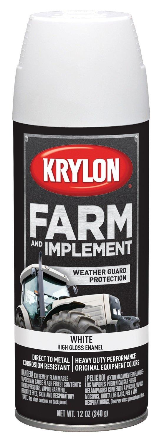 VHT 1937 Paint; Krylon; Farm and Implement Paint; Gloss White; Aerosol Can; 12 Ounce - High quality product image showing VHT 1937 Paint; Krylon; Farm and Implement Paint; Gloss White; Aerosol Can; 12 Ounce details and features