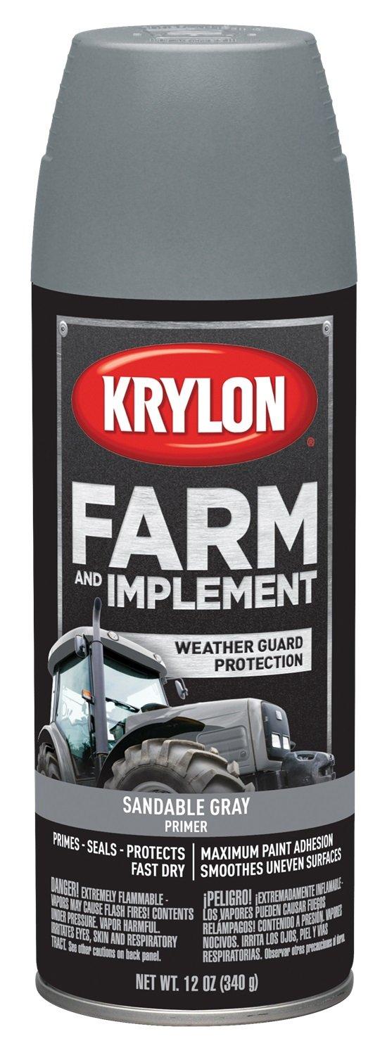 VHT 1950 Paint; Krylon; Farm and Implement Paint; Sandable Gray; Aerosol Can; 12 Ounce