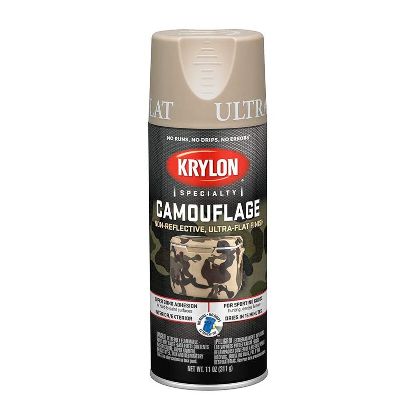 VHT 4295 Paint; Krylon; Camouflage; Sand; Aerosol Spray Can; 12 Ounce