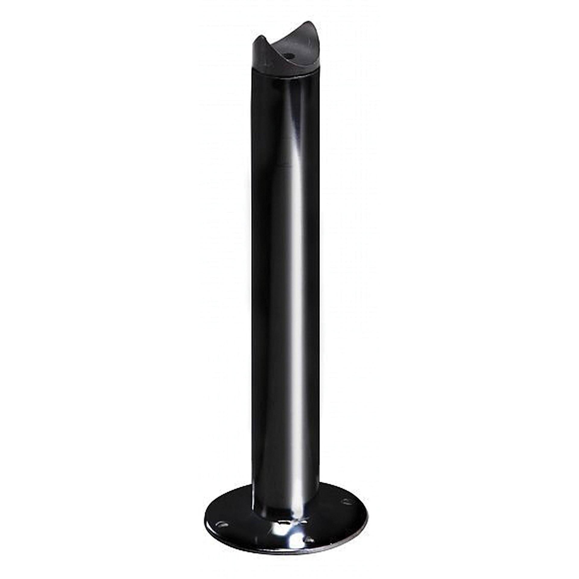 STROMBERG 8531-B Universal Exterior RV Ladder Stand-Off Assembly with Round Base - Black, 12 INCH - High quality product image showing STROMBERG 8531-B Universal Exterior RV Ladder Stand-Off Assembly with Round Base - Black, 12 INCH details and features