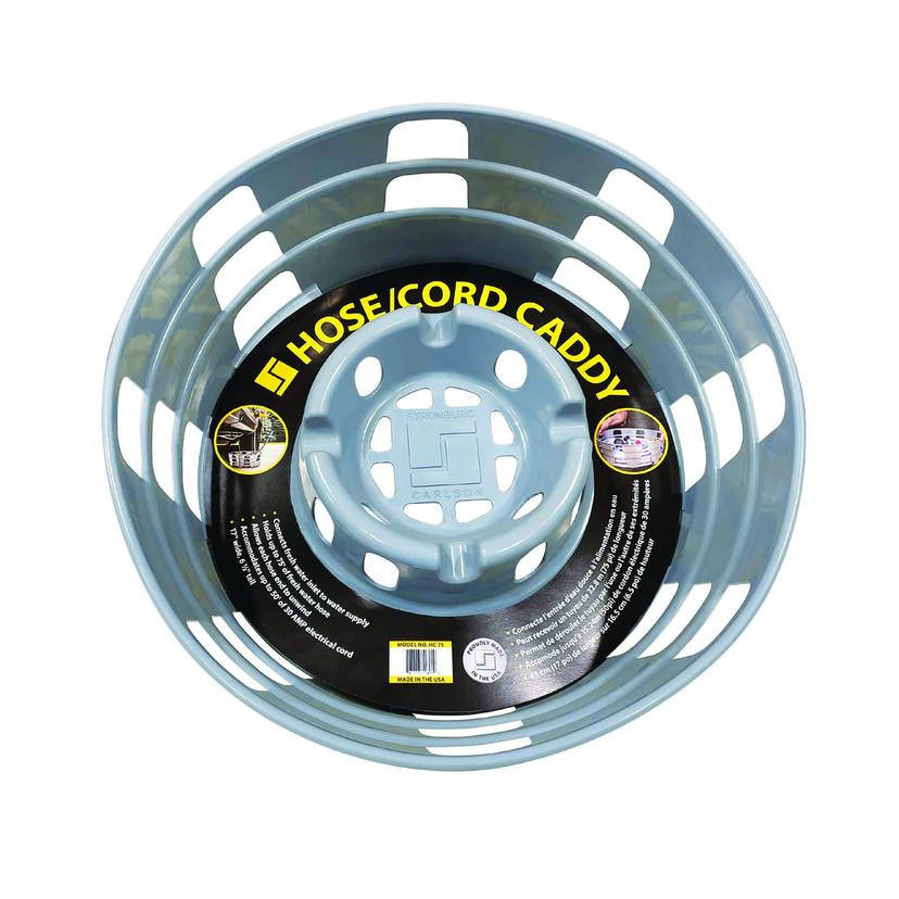 STROMBERG HC-75 Hose Reel; Use To Store Up To 75 Foot Hose And Its Accessories; Basket Type; Manually Operated; 17 Inch Width x 6-1/2 Inch Height; Stand Alone
