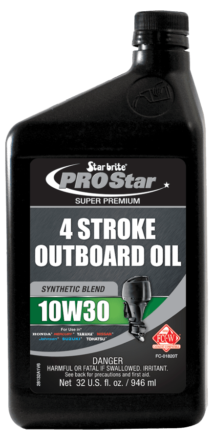 STAR BRITE 028132 Oil; Pro Star; SAE 10W-30; Synthetic Blend; 32 Ounce Bottle; Single - The Twister Group Tools product