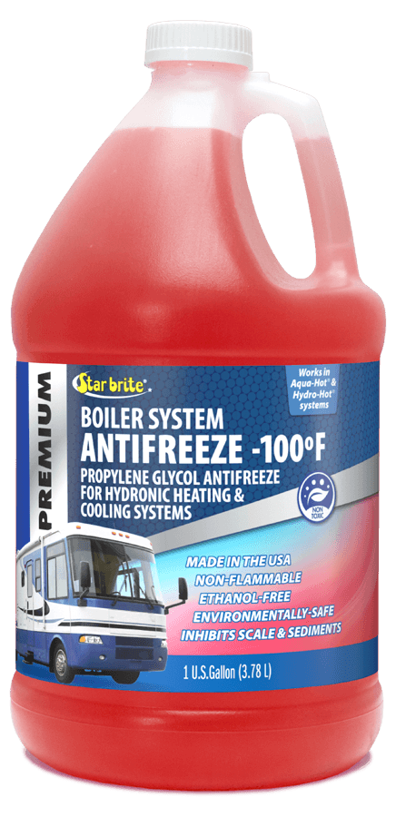 STAR BRITE 032700 Premium Boiler System Antifreeze -100° Propylene Glycol Hyrdronic Heating & Cooling System Fluid - 1 Gallon - High quality product image showing STAR BRITE 032700 Premium Boiler System Antifreeze -100° Propylene Glycol Hyrdronic Heating & Cooling System Fluid - 1 Gallon details and features