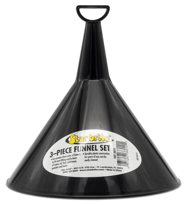 STAR BRITE 038010 3 Piece Funnel Set