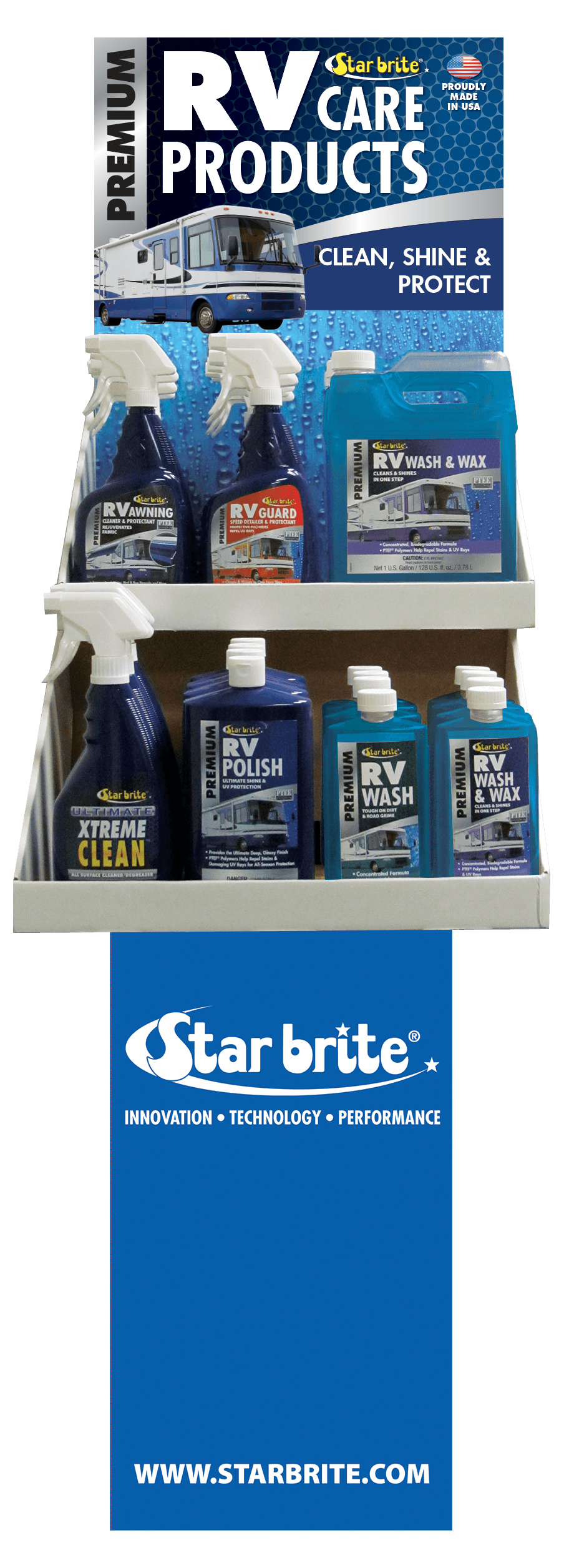 STAR BRITE 073690 Starbrite 0Rv Care Product Display - The Twister Group Tools product