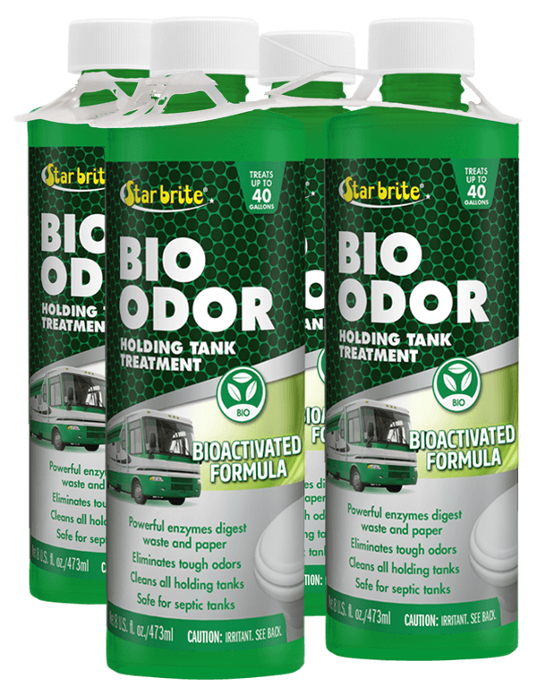 STAR BRITE 075008 RV Bio Odor Enzyme Holding Tank Treatment 8oz 4 Pack - High quality product image showing STAR BRITE 075008 RV Bio Odor Enzyme Holding Tank Treatment 8oz 4 Pack details and features