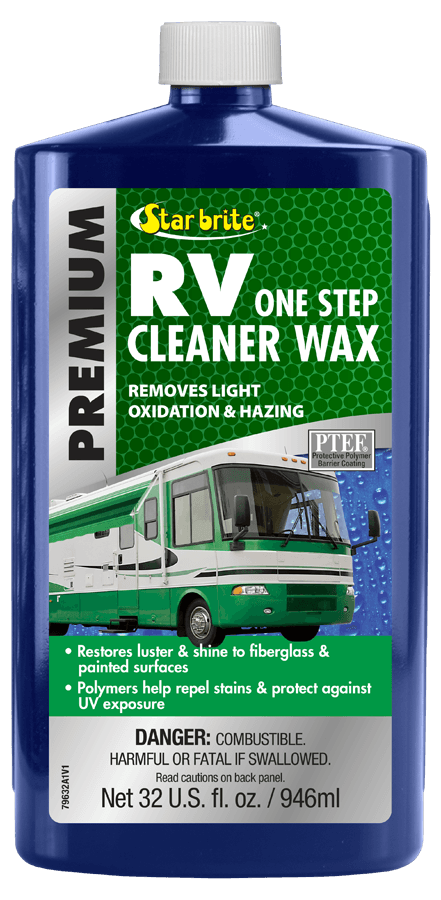 STAR BRITE 079632 Premium RV One Step Cleaner Wax - 32 OZ - High quality product image showing STAR BRITE 079632 Premium RV One Step Cleaner Wax - 32 OZ details and features