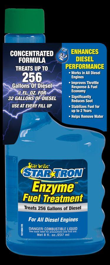 STAR BRITE 093108 Star Tron Enzyme Fuel Treatment - Super Concentrated Diesel Formula - 1 oz. Treats 32 Gallons - 8 OZ - The Twister Group Tools product