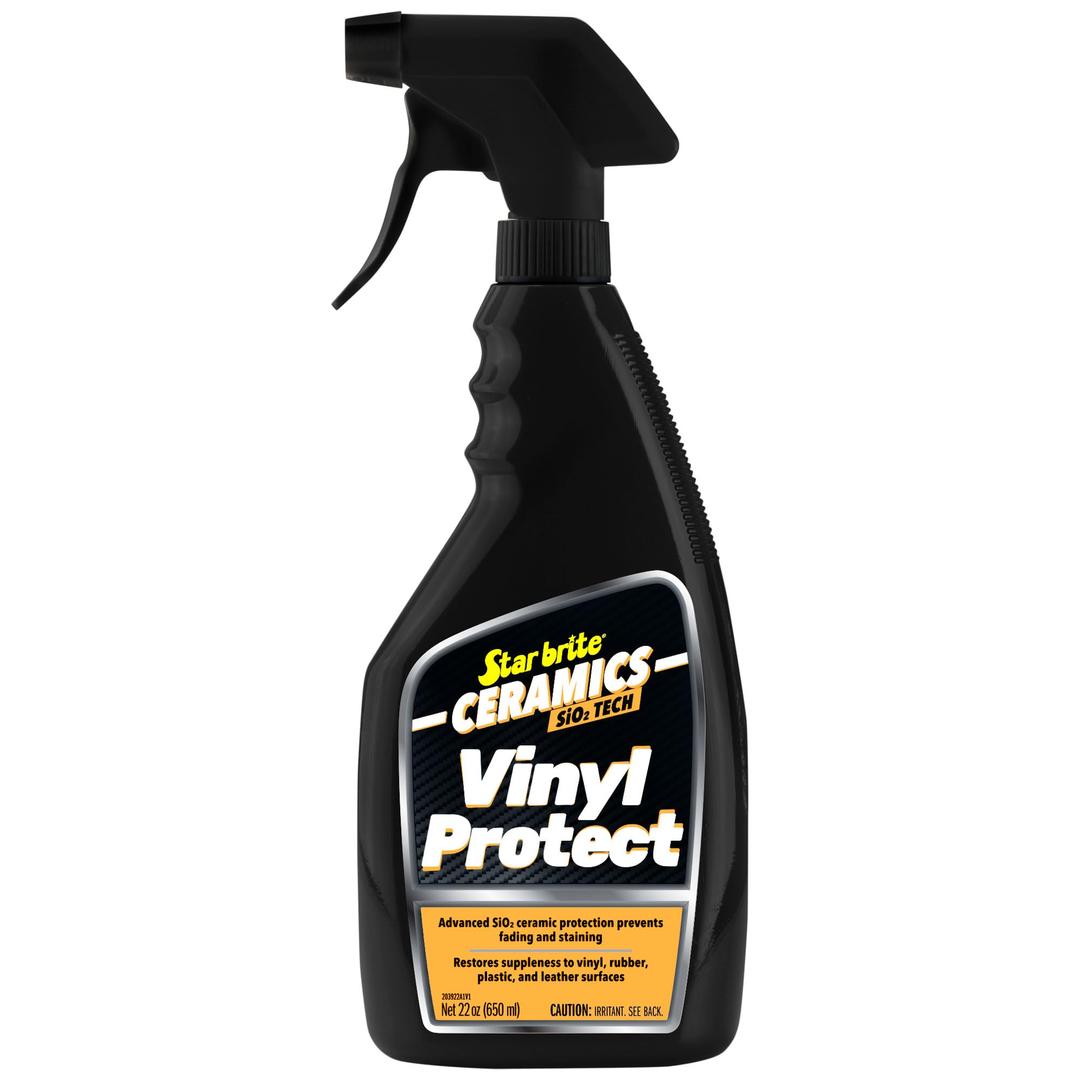 STAR BRITE 203922 Vinyl Protectant; 22 Ounce; Use To Protect Vinyl/ Rubber/ Plastic And Leather Surfaces; Single - The Twister Group Tools product