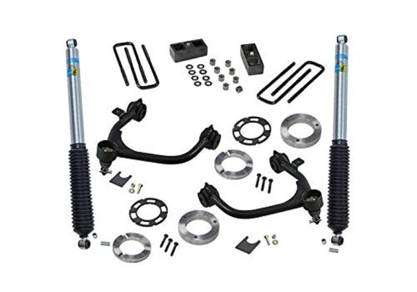 SUPERLIFT 3900B SUSPENSION 3 INCH Lift Kit for Silverado/Sierra | Complete Lift Kit with Rear Bilstein 5100 Series Shocks & Upper Control Arms Fits 2019-2024 Chevrolet Silverado/GMC Sierra 1500