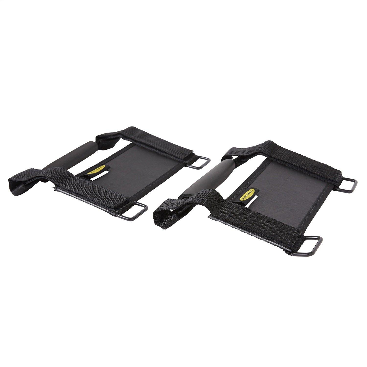 SMITTYBILT 769301 Deluxe Sport Bar Handles (Black) - High quality product image showing SMITTYBILT 769301 Deluxe Sport Bar Handles (Black) details and features