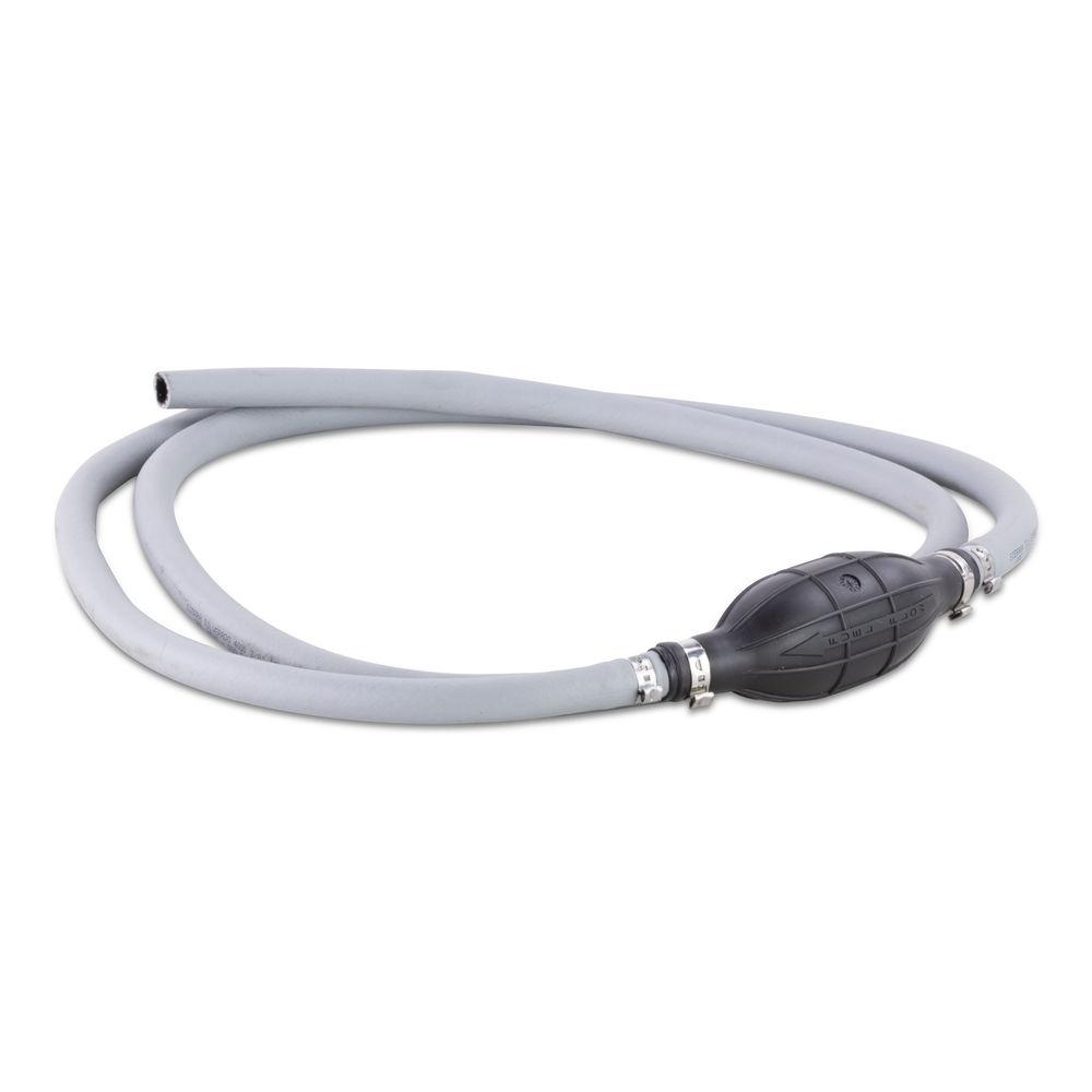 SIERRA 033389-10 FLA UNIV 12FT HOSE 3/8FT ID, Universal; 12 Foot Length; 3/8 Inch Inside Diameter; With Primer Bulb/ Engine Connector/ Tank Connector/ Stainless Steel Clamps - The Twister Group Tools product