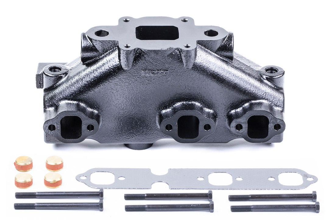 SIERRA 18-1842 MANIFOLD V6 DRY JOINT EXHAUST, Cast Iron; With Gasket; With Bolt; Fits Mercruiser Stern Drive Outboard Engines - High quality product image showing SIERRA 18-1842 MANIFOLD V6 DRY JOINT EXHAUST, Cast Iron; With Gasket; With Bolt; Fits Mercruiser Stern Drive Outboard Engines details and features