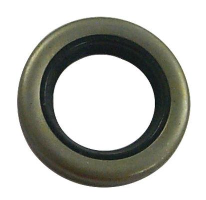 SIERRA 18-2062 OIL SEAL, For Johnson/ Evinrude Outboard Shafts; Rubber; Outer Dimension: 1.375 Inch; Shaft Size: 0.875 Inch; 0.207 Inch Thick - High quality product image showing SIERRA 18-2062 OIL SEAL, For Johnson/ Evinrude Outboard Shafts; Rubber; Outer Dimension: 1.375 Inch; Shaft Size: 0.875 Inch; 0.207 Inch Thick details and features