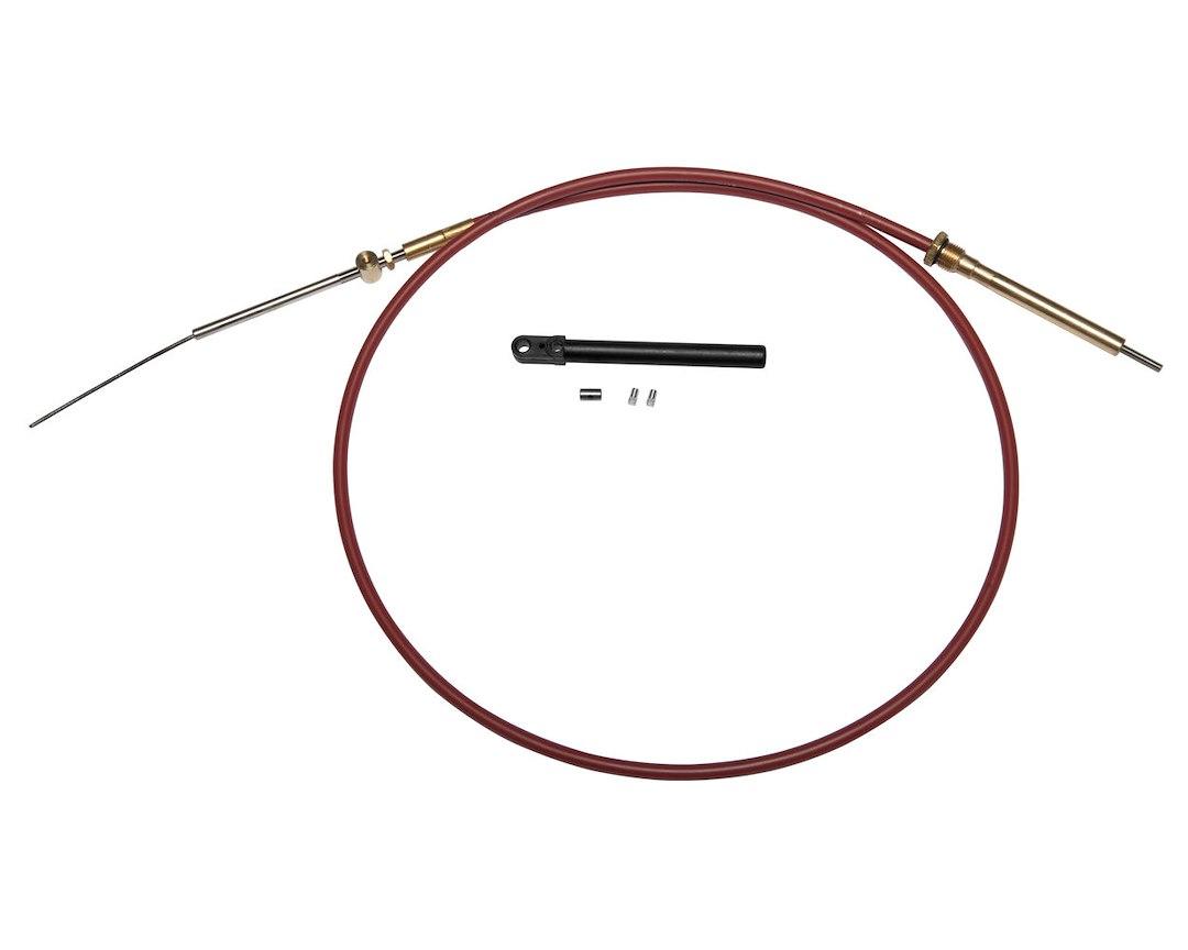 SIERRA 18-2245-1 SHIFT CABLE ASSEMBLY, Fits 1988 To 1993 OMC Cobra; 68 Inch Length; With 1 Eyelet/1 Threaded Cable End; Fits OMC Stern Drive Outboard Engines - The Twister Group Tools product