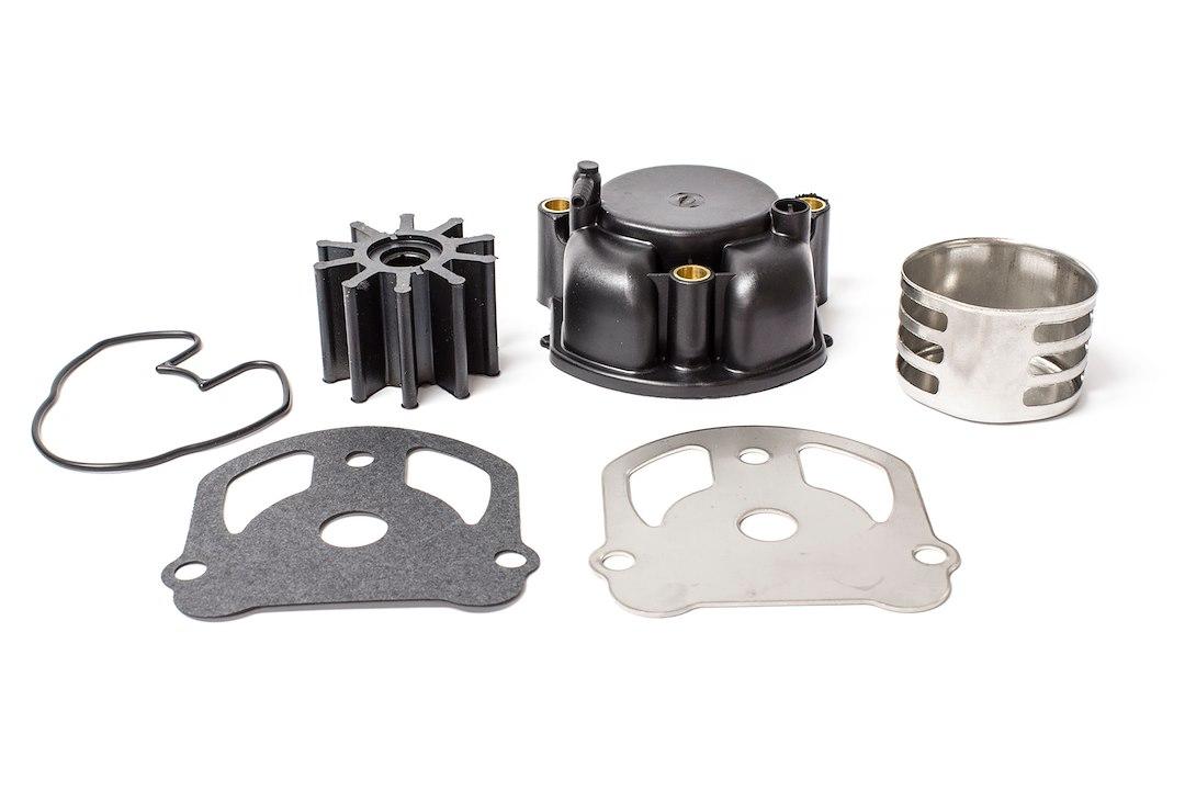 SIERRA 18-3348 WATER PUMP HOUSING KIT, OE Replacement; Use With Impeller; With Impeller/ Impeller Plate/ Pump Liner/ Water Pump Housing/ Water Pump Housing Gasket/ Rubber Seal; Fits OMC Stern Drive Engines - High quality product image showing SIERRA 18-3348 WATER PUMP HOUSING KIT, OE Replacement; Use With Impeller; With Impeller/ Impeller Plate/ Pump Liner/ Water Pump Housing/ Water Pump Housing Gasket/ Rubber Seal; Fits OMC Stern Drive Engines details and features