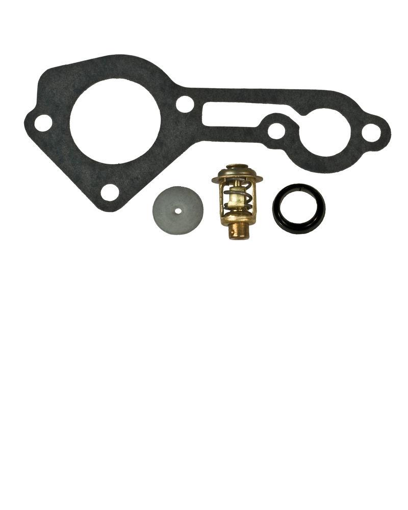 SIERRA 18-3569 THERMOSTAT KIT, Temperature: 120 Degree Fahrenheit; With Thermostat Gasket/ Thermostat Cover Gasket; Fits 1987+ Mercury/ Mariner 70 To 125 HP 2 Cycle Outboard Engines - The Twister Group Tools product