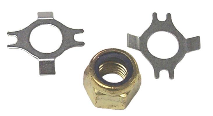SIERRA 18-3702 PROP NUT KIT, Fits Mercury/ Mariner 30 To 60 HP Outboards; Single; With 2 Tab Washers - The Twister Group Tools product