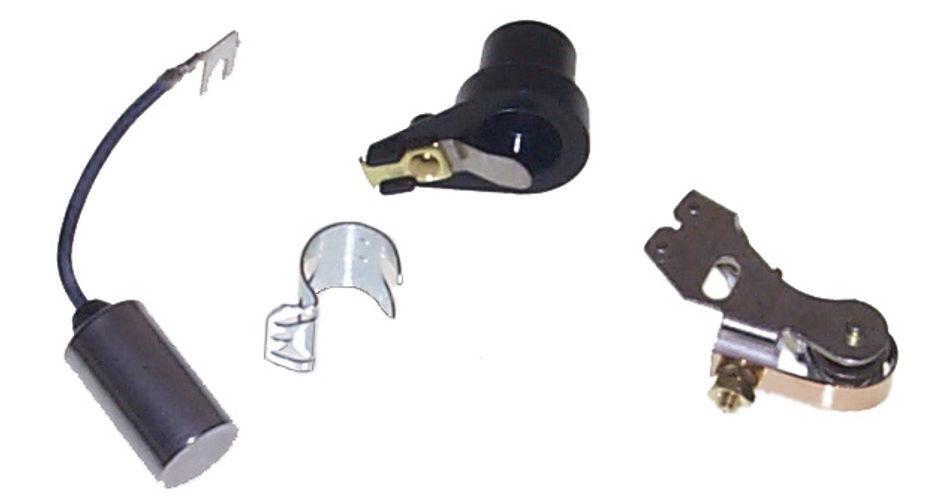 SIERRA 18-5250 TUNE UP KIT, Fits OMC Stern Drive/ Mercruiser Stern Drive Engine; Delco Ignition; With Condenser/ Contact Set/ Rotor - High quality product image showing SIERRA 18-5250 TUNE UP KIT, Fits OMC Stern Drive/ Mercruiser Stern Drive Engine; Delco Ignition; With Condenser/ Contact Set/ Rotor details and features