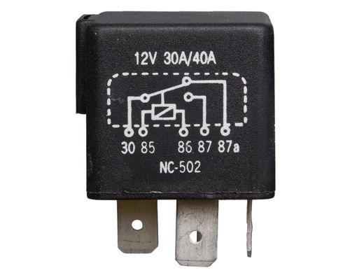 SIERRA 18-5705 POWER TRIM RELAY, 20 Amp Resistive And 15 Amp Conductive Closed Contact/ 40 Amp Resistive And 30 Amp Conductive Open Contact; 12 Volt; 5 Blade Terminal; Single Pull Double Throw; Fits Volvo Penta/ Johnson/ Evinrude/ OMC Stern Drive Engines - High quality product image showing SIERRA 18-5705 POWER TRIM RELAY, 20 Amp Resistive And 15 Amp Conductive Closed Contact/ 40 Amp Resistive And 30 Amp Conductive Open Contact; 12 Volt; 5 Blade Terminal; Single Pull Double Throw; Fits Volvo Penta/ Johnson/ Evinrude/ OMC Stern Drive Engines details and features
