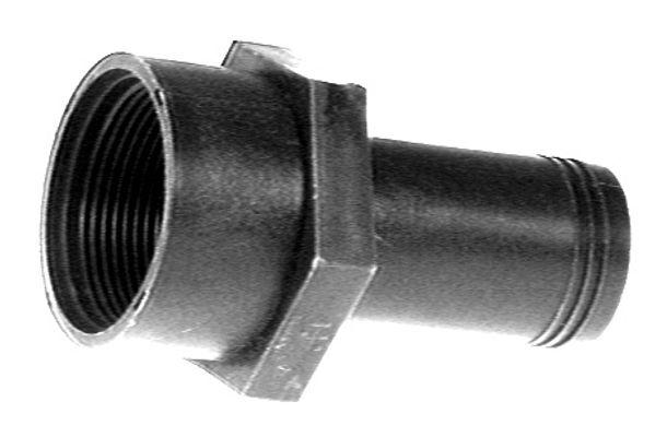SIERRA 18-801-1120 1 1/2H X 1 1/2FP STRAIGHT SANI FI, Adapter; 1-1/2 Inch Pipe Female Thread; Straight; Black; Nylon; Single - High quality product image showing SIERRA 18-801-1120 1 1/2H X 1 1/2FP STRAIGHT SANI FI, Adapter; 1-1/2 Inch Pipe Female Thread; Straight; Black; Nylon; Single details and features