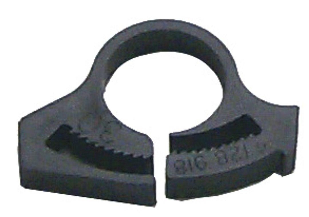 SIERRA 18-8202-9 SNAPPER CLAMP (PRICED PER PKG OF 10, 0.475 Inch To 0.536 Clamping Range; Snapper Style; Plastic; Set Of 2; Fits Volvo Penta/ OMC Stern Drive/ Johnson/ Evinrude Outboard Engines - High quality product image showing SIERRA 18-8202-9 SNAPPER CLAMP (PRICED PER PKG OF 10, 0.475 Inch To 0.536 Clamping Range; Snapper Style; Plastic; Set Of 2; Fits Volvo Penta/ OMC Stern Drive/ Johnson/ Evinrude Outboard Engines details and features
