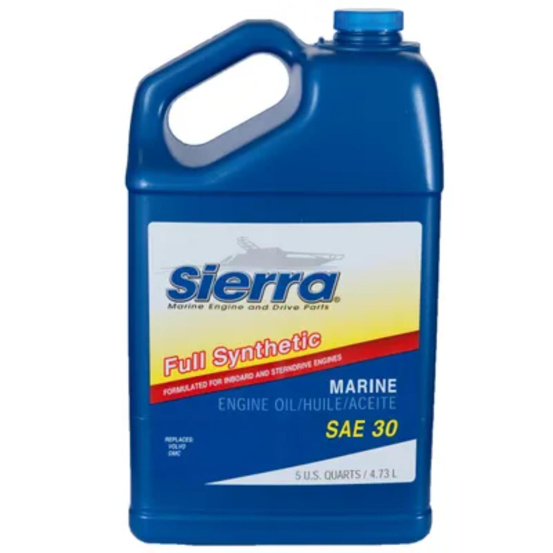 SIERRA 18-9410-4 SAE 30 Full Synthetic Oil (5 Quart) - High quality product image showing SIERRA 18-9410-4 SAE 30 Full Synthetic Oil (5 Quart) details and features