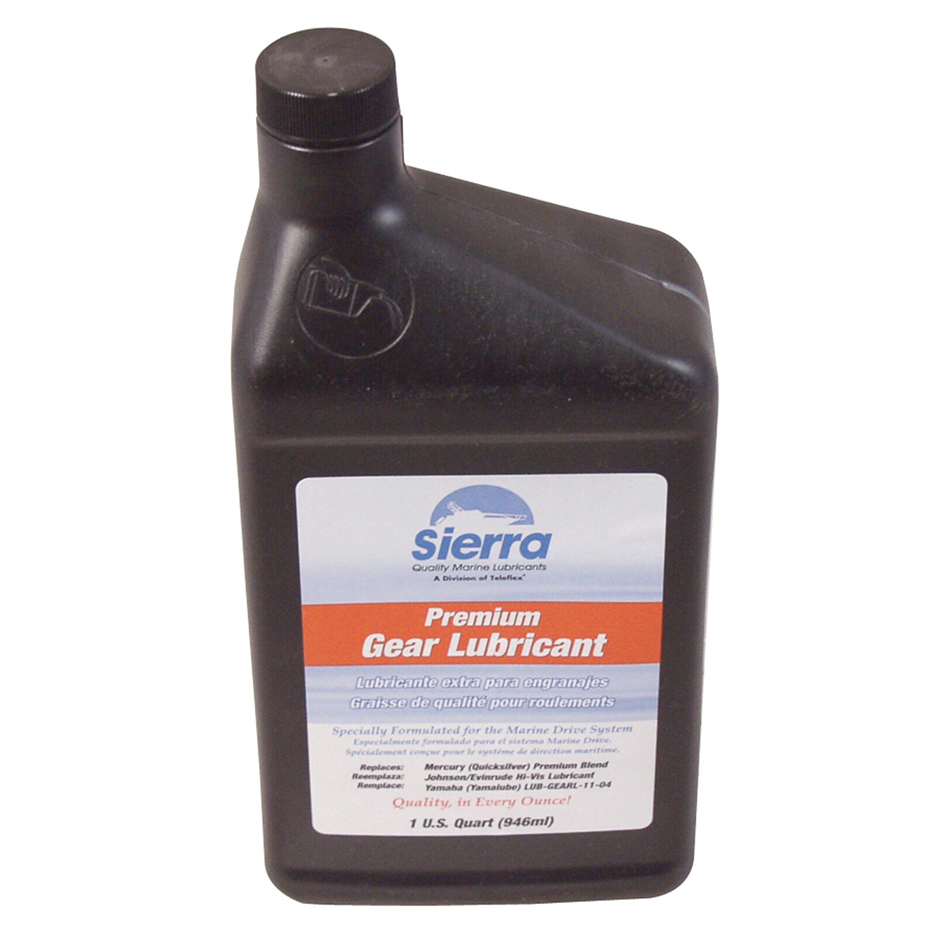 SIERRA 18-9600-2 Premium Lower Unit Gear Lube Oil, 1 quart - High quality product image showing SIERRA 18-9600-2 Premium Lower Unit Gear Lube Oil, 1 quart details and features