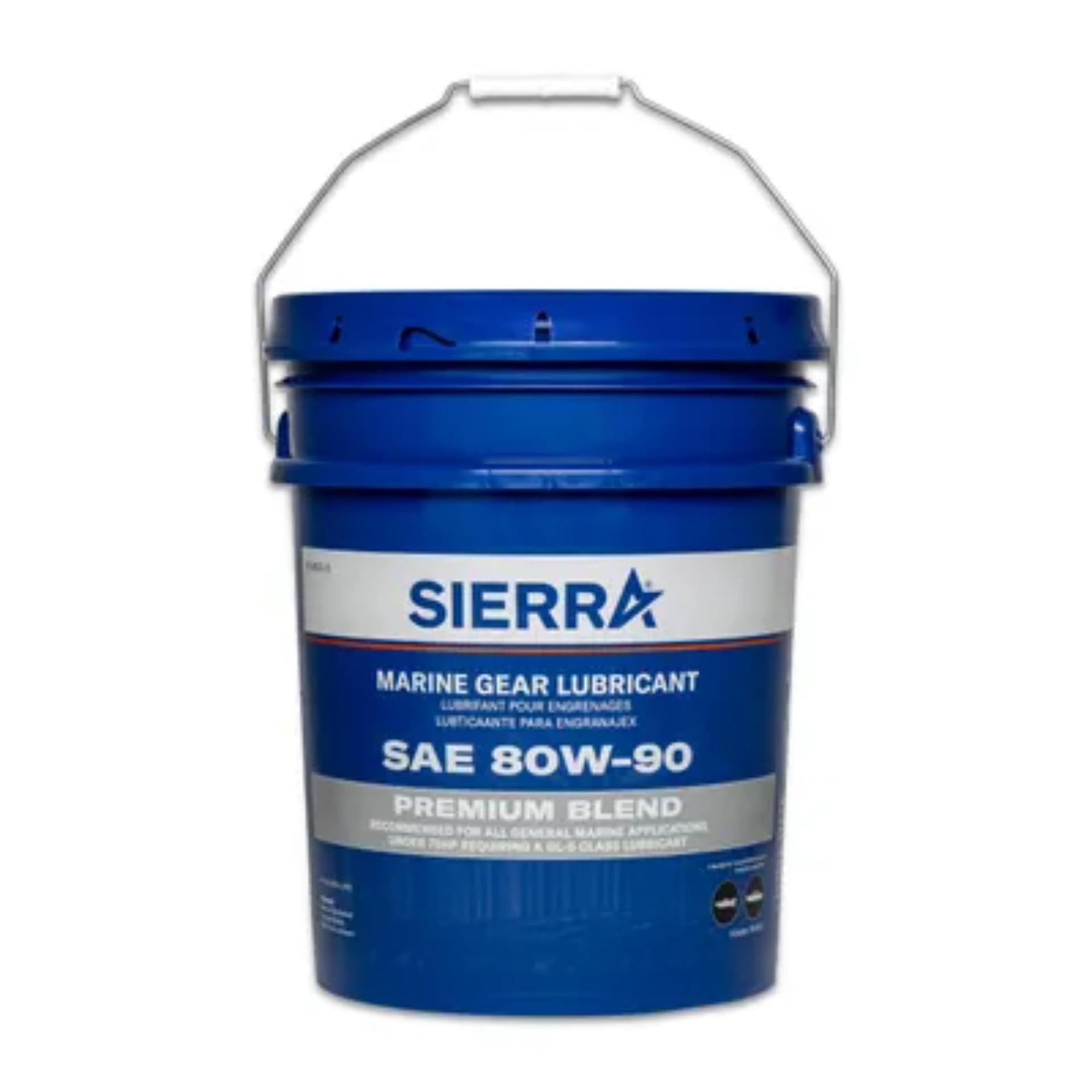 SIERRA 18-9600-5 Premium Lower Unit Gear Lube - 5 Gallons, white - High quality product image showing SIERRA 18-9600-5 Premium Lower Unit Gear Lube - 5 Gallons, white details and features