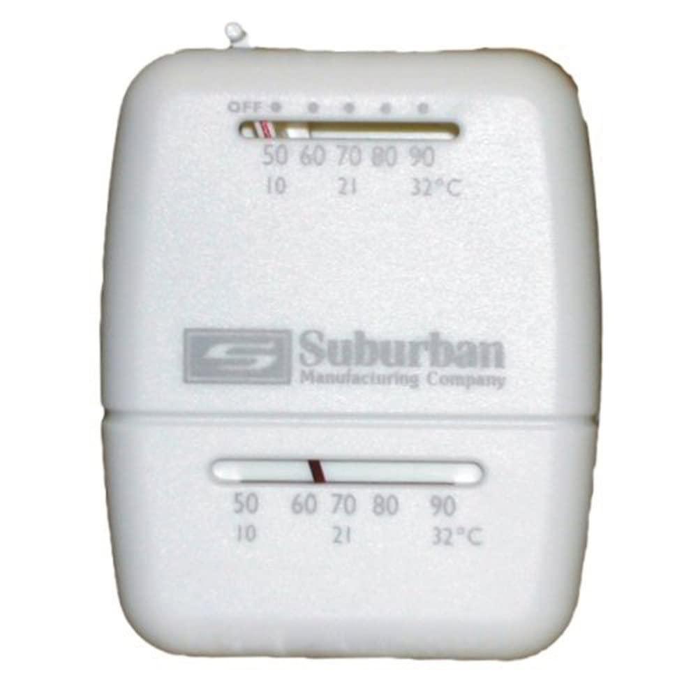 SUBURBAN 161154 Wall Thermostat - Heat Only - White - The Twister Group Tools product
