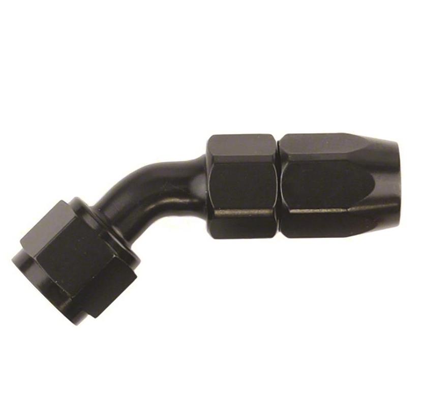 SPEEDFX 510645BK 6an X 45 Blk Hose End