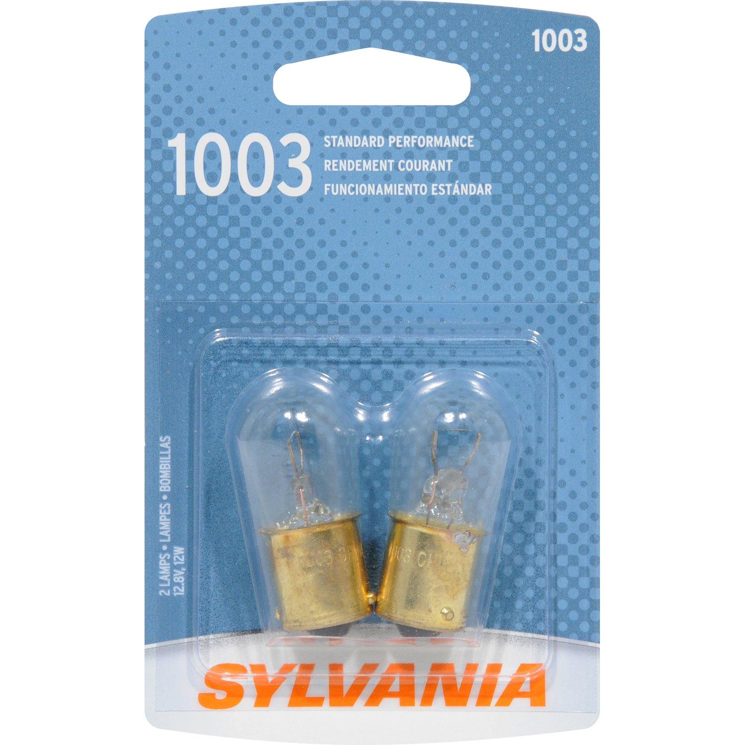 SYLVANIA 1003.BP2 1003 Basic Miniature Bulb (Contains 2 Bulbs) - High quality product image showing SYLVANIA 1003.BP2 1003 Basic Miniature Bulb (Contains 2 Bulbs) details and features