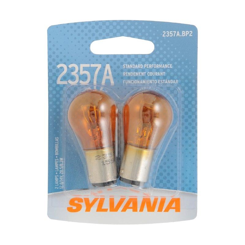 SYLVANIA 2357A.BP2 2357A Basic - High Performance Incandescent Bulb, 32521 (2 Pack)