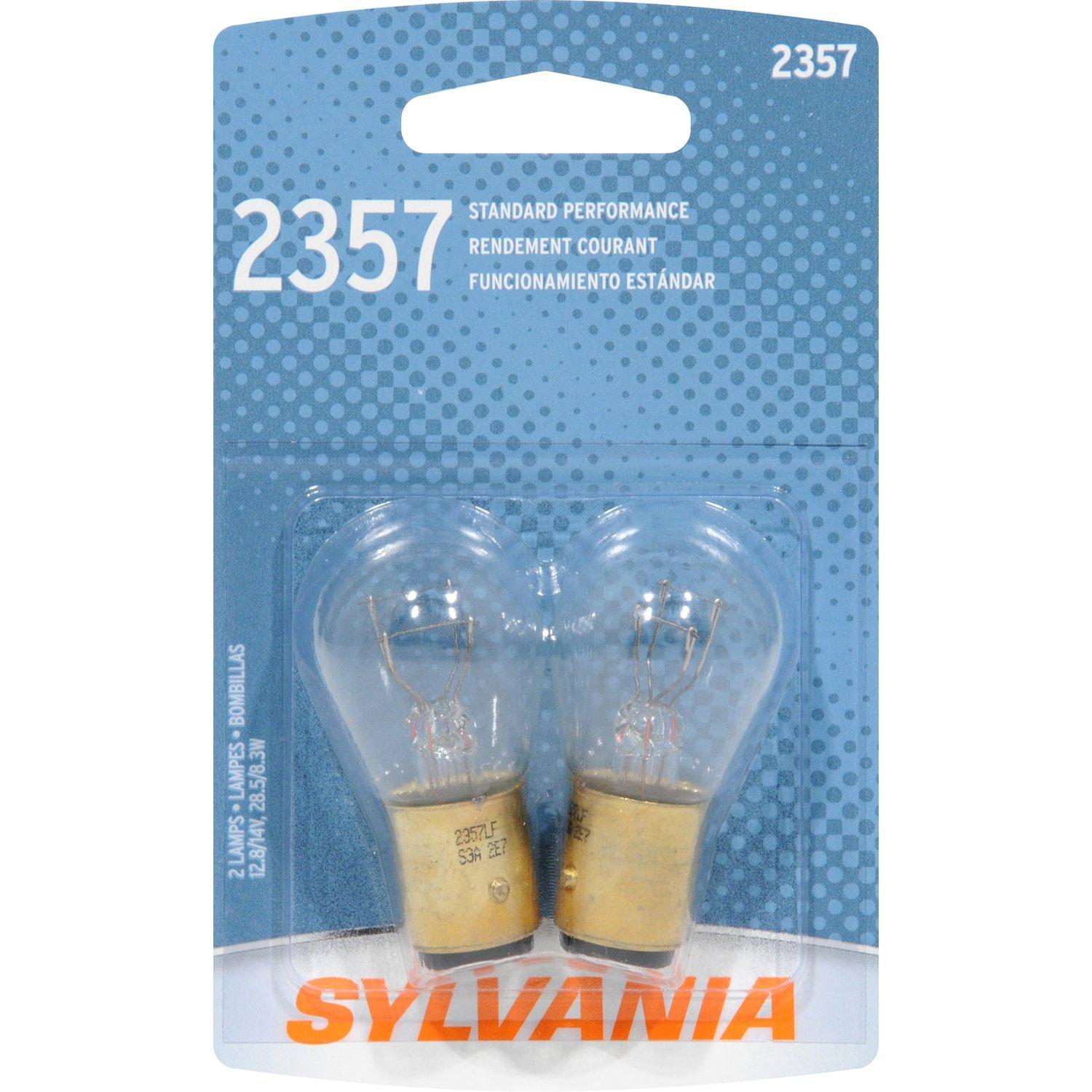 SYLVANIA 2357.BP2 2357 Basic Miniature Bulb (Contains 2 Bulbs) - High quality product image showing SYLVANIA 2357.BP2 2357 Basic Miniature Bulb (Contains 2 Bulbs) details and features
