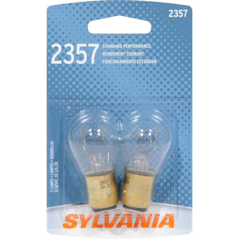 SYLVANIA 2357.BP2 2357 Basic Miniature Bulb (Contains 2 Bulbs)