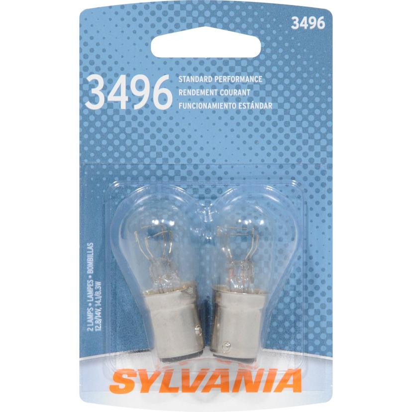 SYLVANIA 3496.BP2 3496 Basic Miniature Bulb (Contains 2 Bulbs)