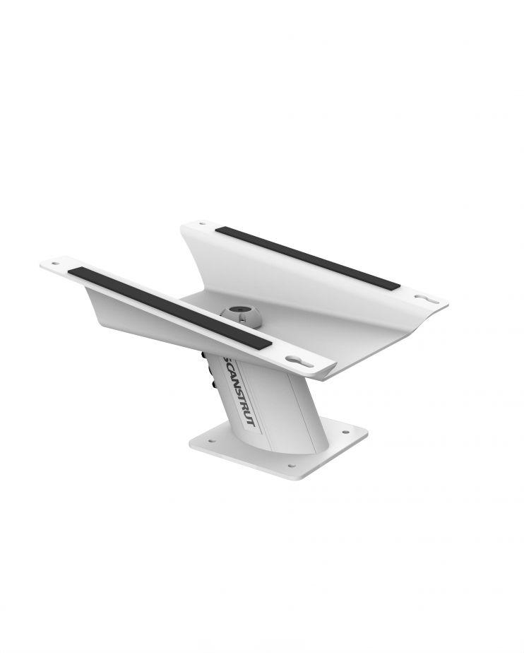 SCANSTRUT APT-150-SL-01 ALUMINIUM POWERTOWER, For Use With Starlink High Performance Antenna; 8 Degree Wedge Mount And 6 Inch PowerTower Mount; White; Aluminum; Pre-Drilled Mounting Holes On Wedge; Built-In Scanstrut Cable Seal - High quality product image showing SCANSTRUT APT-150-SL-01 ALUMINIUM POWERTOWER, For Use With Starlink High Performance Antenna; 8 Degree Wedge Mount And 6 Inch PowerTower Mount; White; Aluminum; Pre-Drilled Mounting Holes On Wedge; Built-In Scanstrut Cable Seal details and features