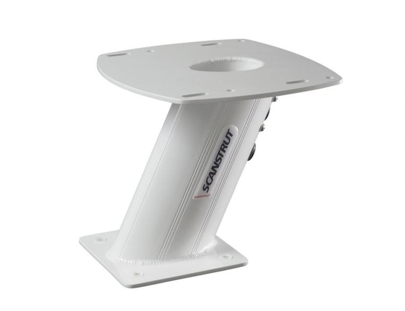 SCANSTRUT APT-250-01 10 INCH ALUMINUM POWERTOWER F/2KW/4KW RAYMARINE; GARMIN & NAVICO 3G/4G RADOMES