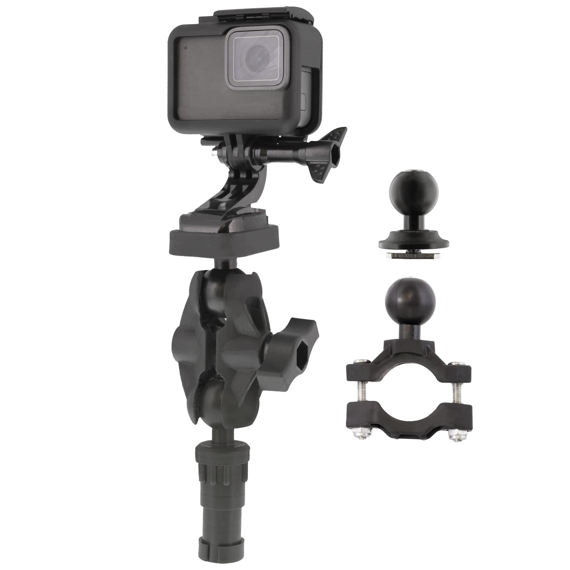 SCOTTY 134 Action Camera Mount, 360 Degree Rotation, Water Resistant, UV Resistant, GoPro and Fishing Accessory - High quality product image showing SCOTTY 134 Action Camera Mount, 360 Degree Rotation, Water Resistant, UV Resistant, GoPro and Fishing Accessory details and features